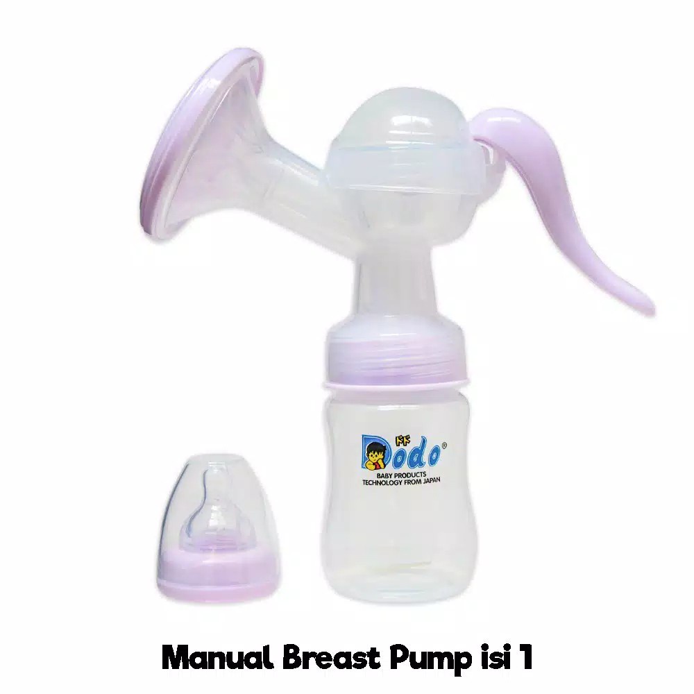 Breastpump Manual Dodo 1 Botol /Pompa Asi Dodo/ Breast Pump Dodo