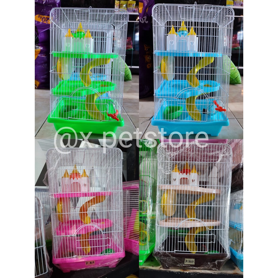 XPS - Kandang Hamster Tingkat 3 K-303