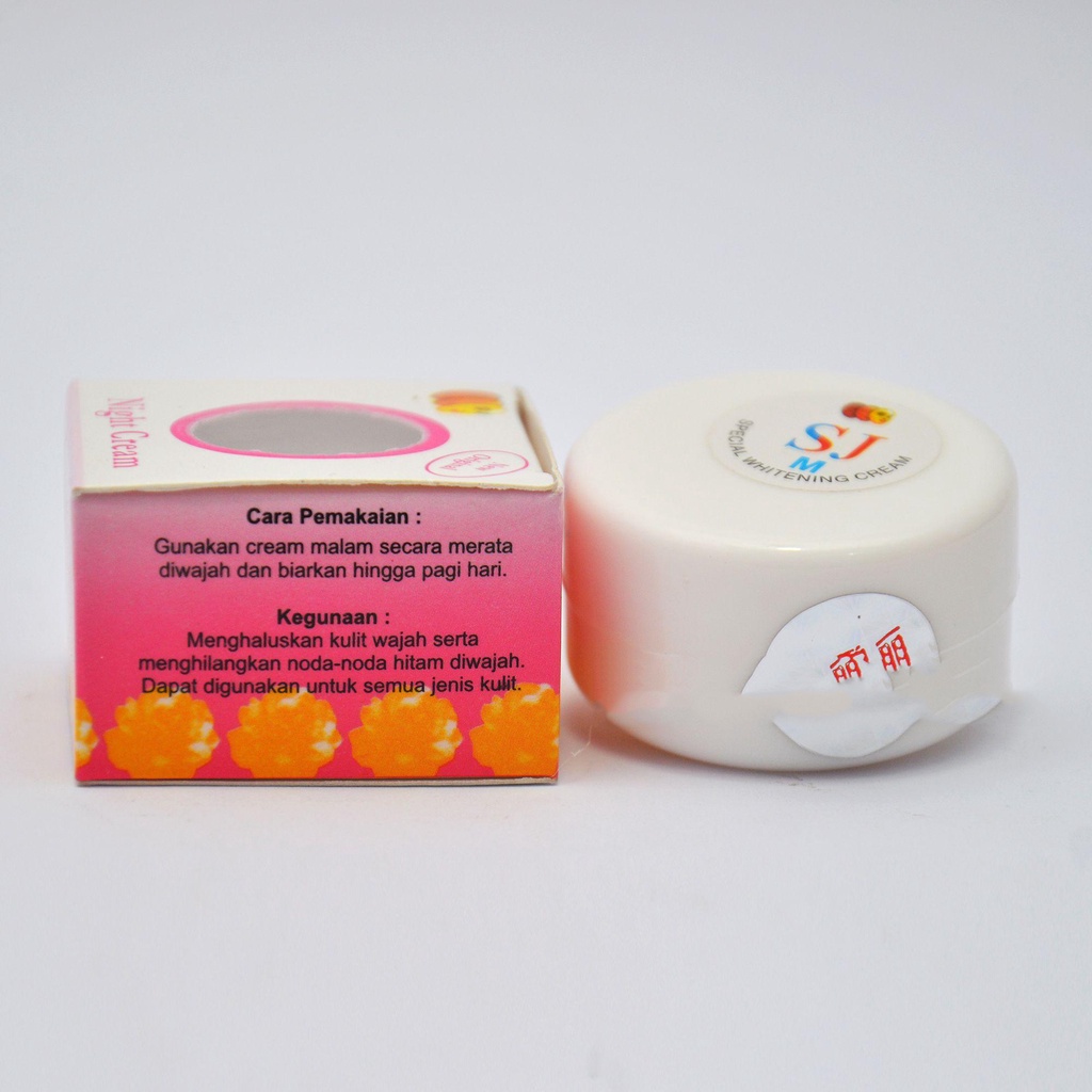 CREAM MALAM SJ UV WHITENING - SINJUNG TOPENG