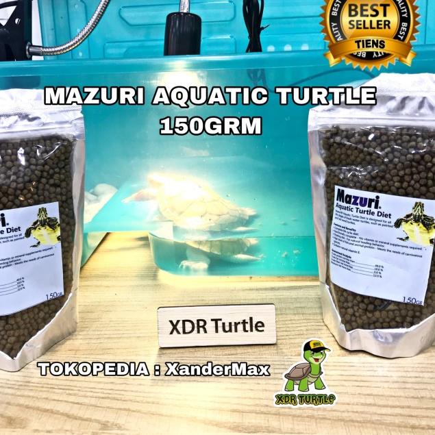 MAZURI AQUATIC TURTLE 150GR KURA KURA BRAZIL UNIFILIS HAMILTONI RES
