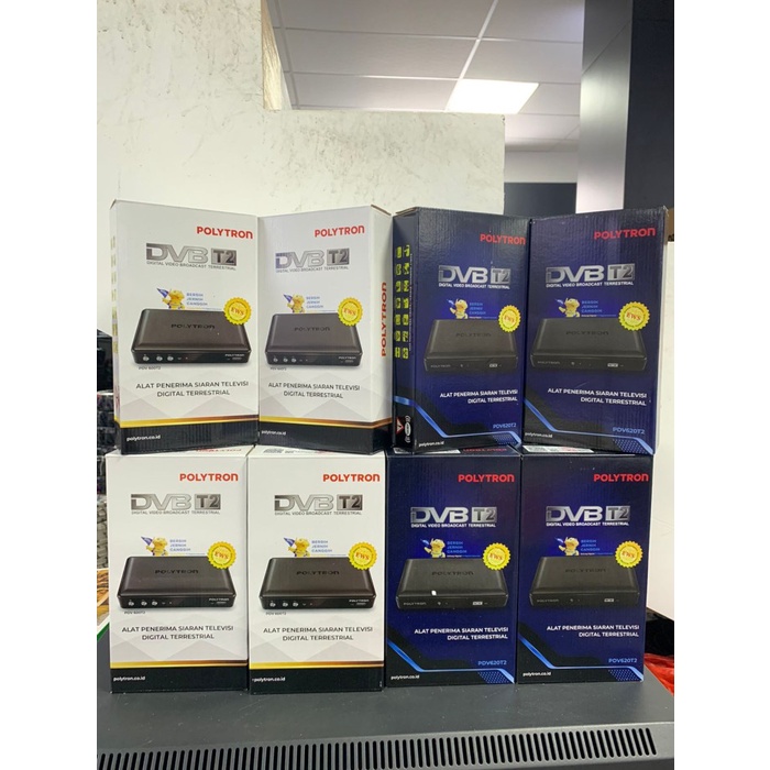 Tv Box Polytron Set Top Box Digital Box Pdv 610T2 / Pdv 600T2 / Pdv 620T2