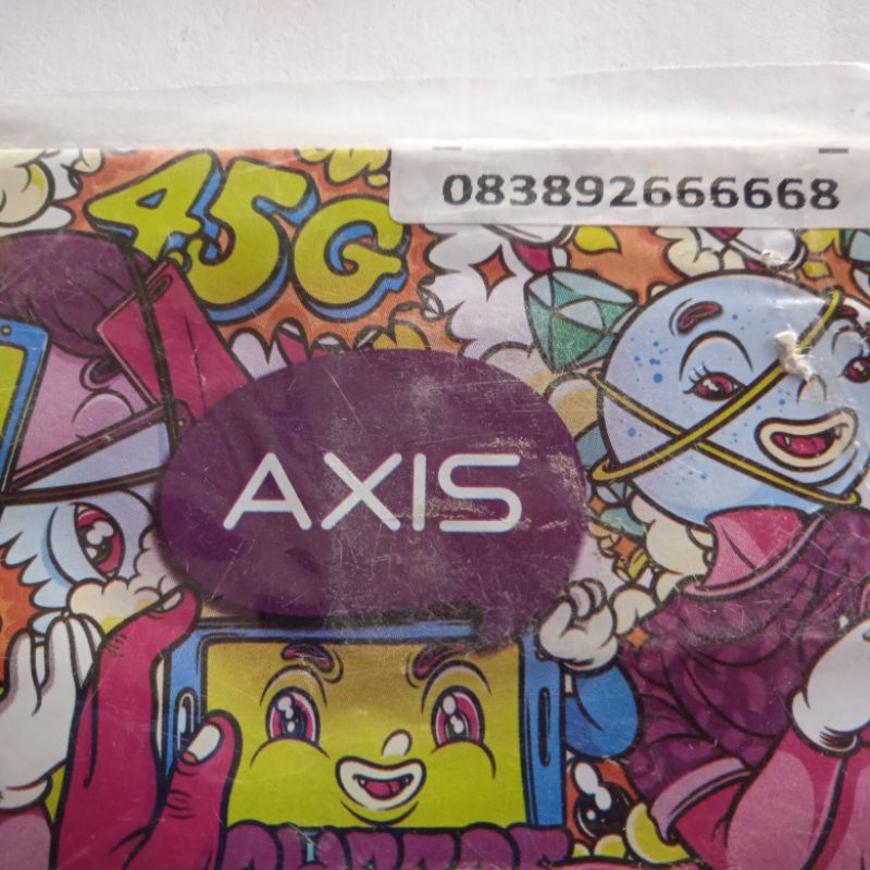 No Cantik AXIS Panca Tengah 666668