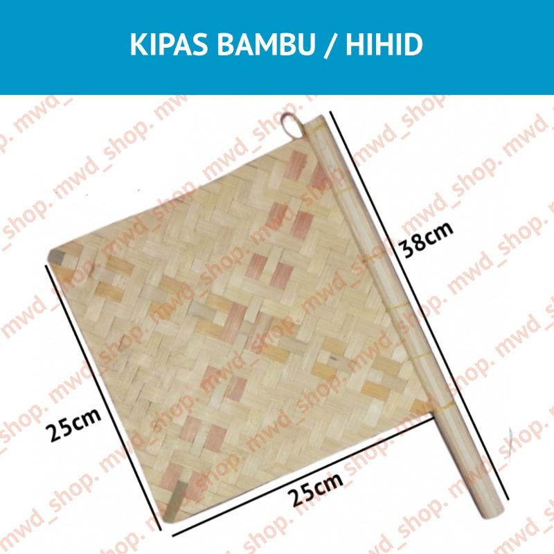 KIPAS BAMBU / HIHID JUMBO