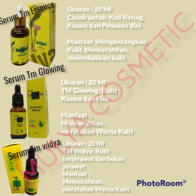 [COD]PAKET CREAM TEMULAWAK KOMPLIT 5IN1