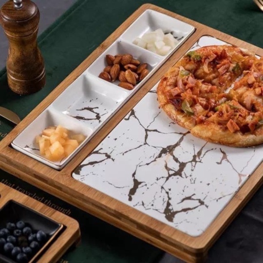 

Dijual Japanese Style Tableware Set Marble / Steak Plate / Piring Mewah Steak - Putih Berkualitas