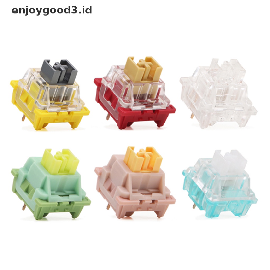10pcs Outemu Switch Keyboard Mekanikal 3Pin Hening Untuk Gaming