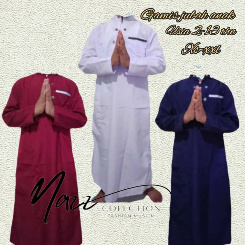 gamis/jubah anak/jubah Pakistan anak/Koko anak