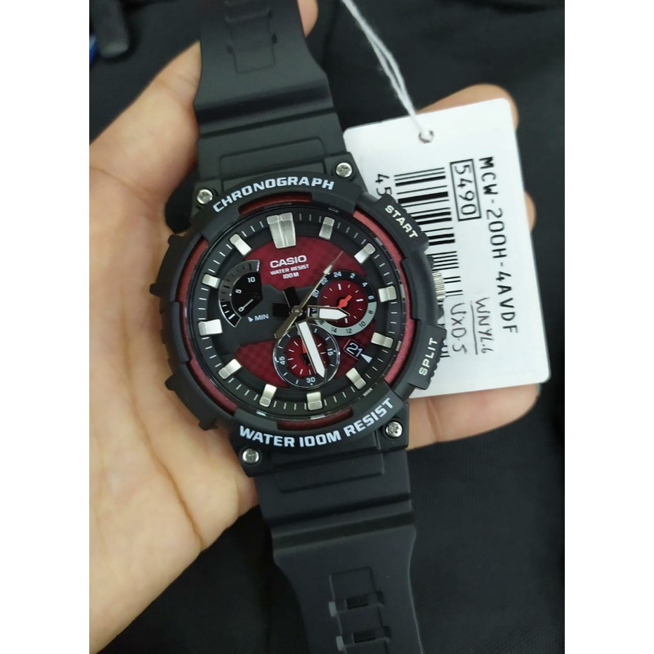 Jam Tangan Casio G-Shock MCW-200H-4AVDF/ MCW-200H-1A2VDF Original