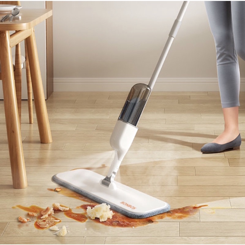 (BONSBOX-806) Cleaning Tools Sapu Alat Pel Pembersih Lantai Automatic Spray Water Mop Floor Cleaner