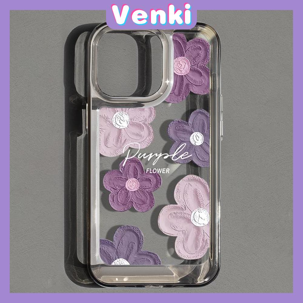 iPhone Case HD Acrylic High Quality Hard Case Metal Button Protection Camera Shockproof Painting Flower Compatible For iPhone 14 13 12 11 Pro Max XR XS Max