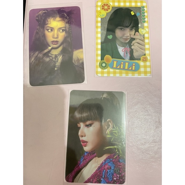 PC Lisa Blackpink Photocard, spring ed, pb special edition, lalisa special event