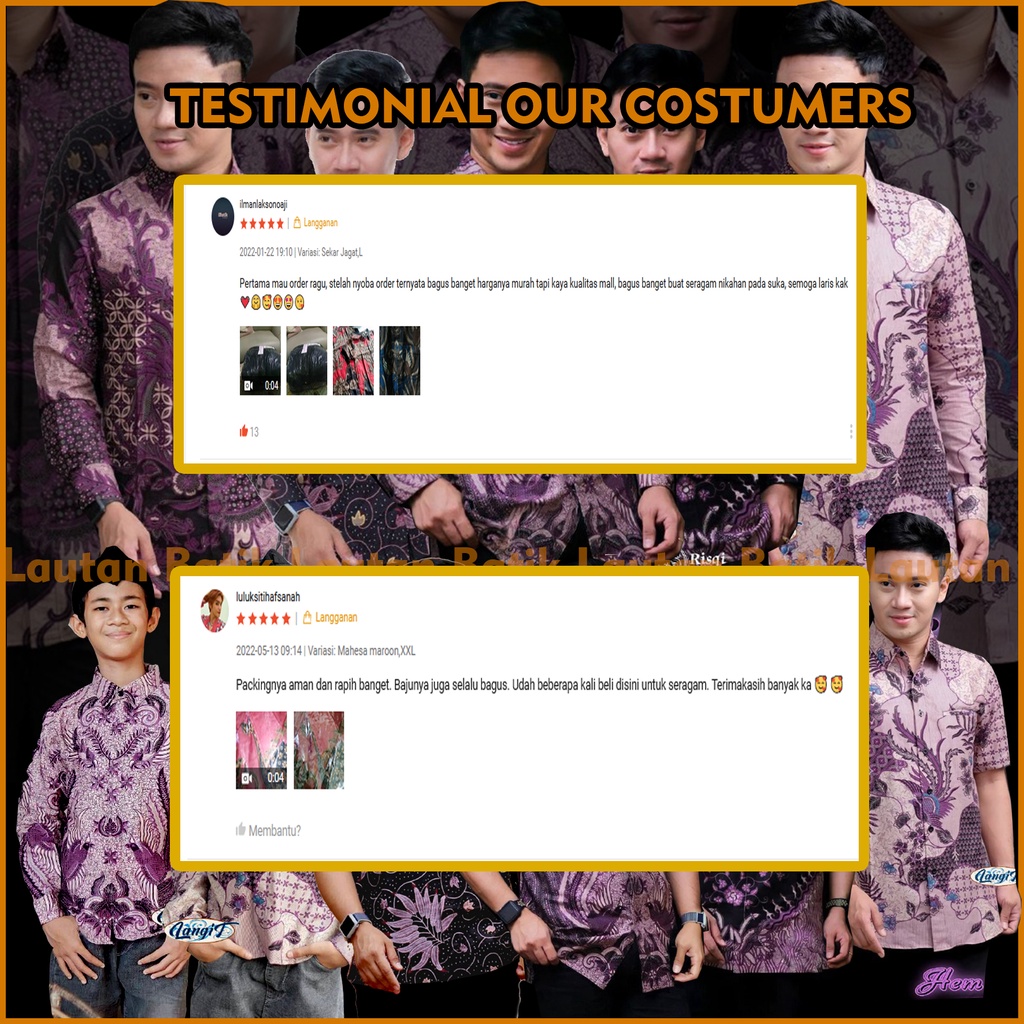 BAJU SERAGAM BATIK - Batik Couple Ori Ndoro Jowi DNT Garansi Ory|ruzlimumet KAPEL ATASA BATIK WANITA DAN PRIA