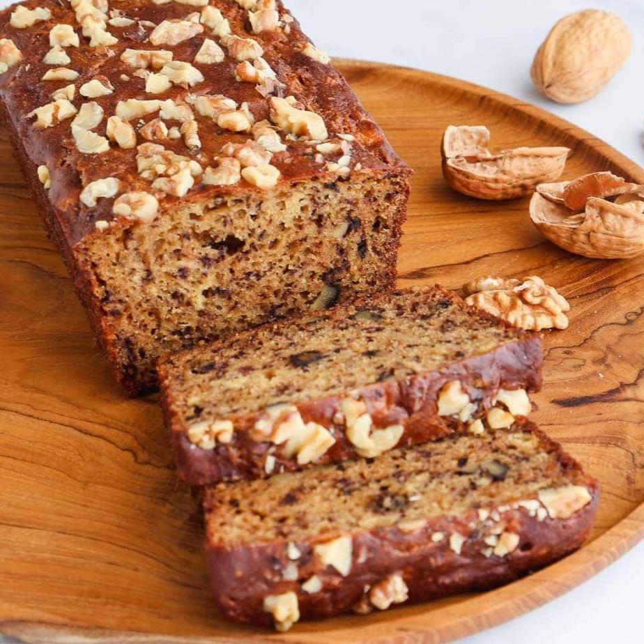 

➣ NUDE BAKE Vegan Skinny Banana Bread Gluten Free, Dairy Free, Low Calorie, No Refined Sugar, Roti よ