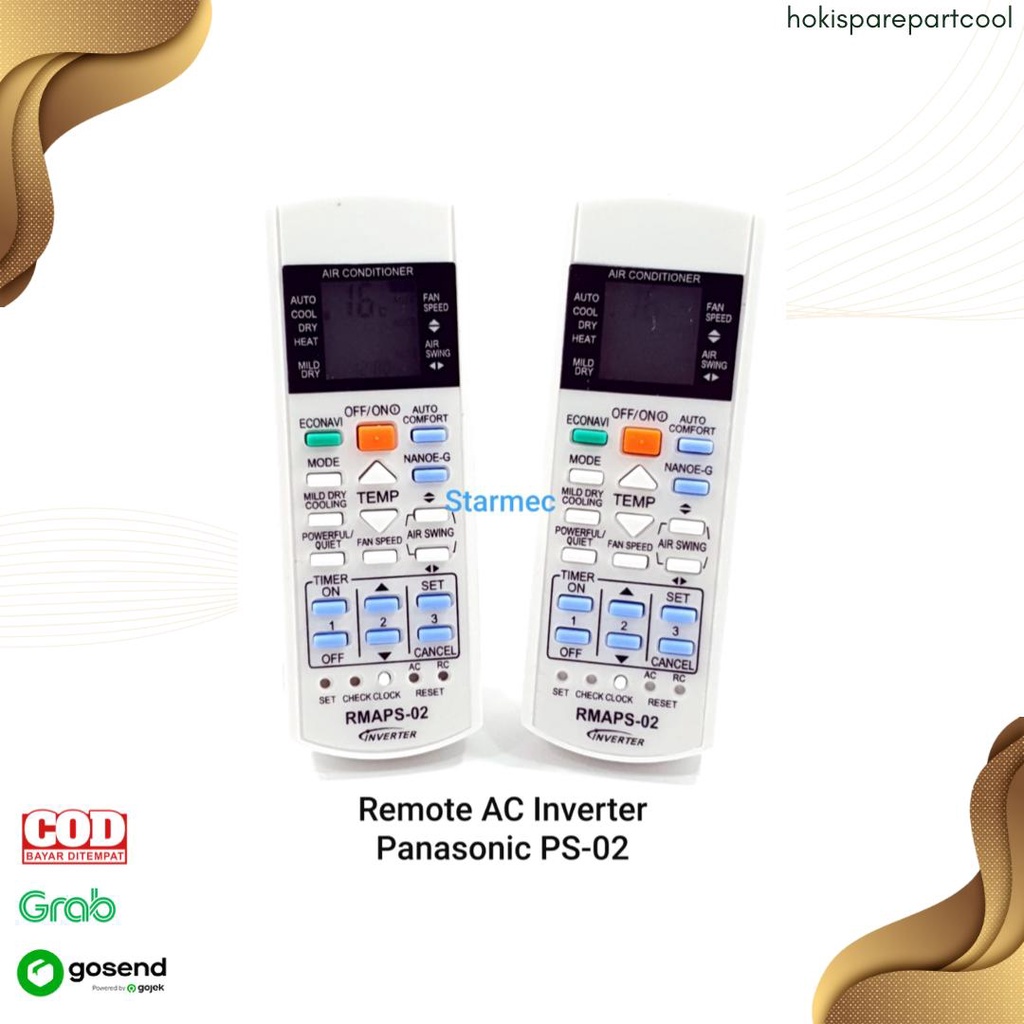 REMOTE AC PANASONIC INVENTER