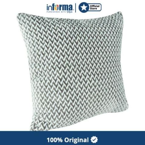 Informa - Bantal Sofa - Bantal Sofa 40x40 Cm Chelsea - Abu-Abu