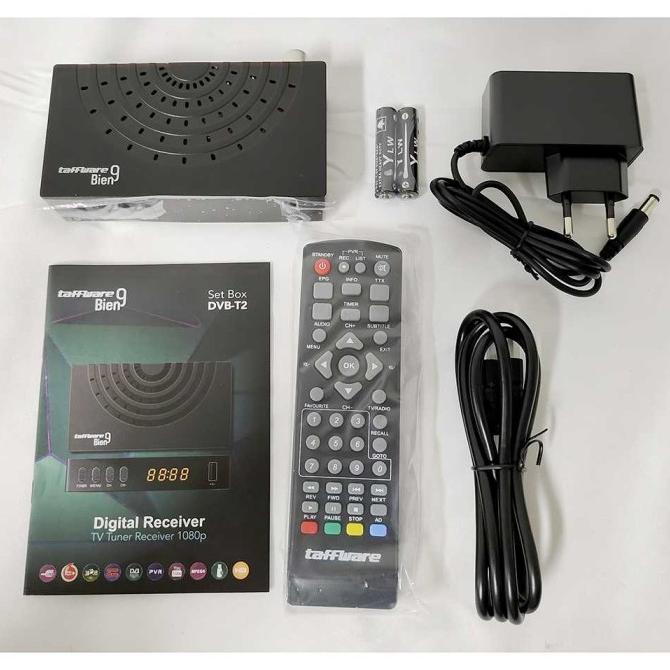Set Top Box Taffware Bien 9 Digital Satellite Tv Tuner 1080P Dvb-T2