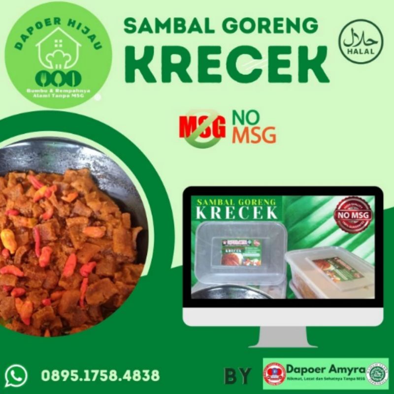 

SAMBAL GORENG KRECEK NO MSG FRESH FROM THE OVEN