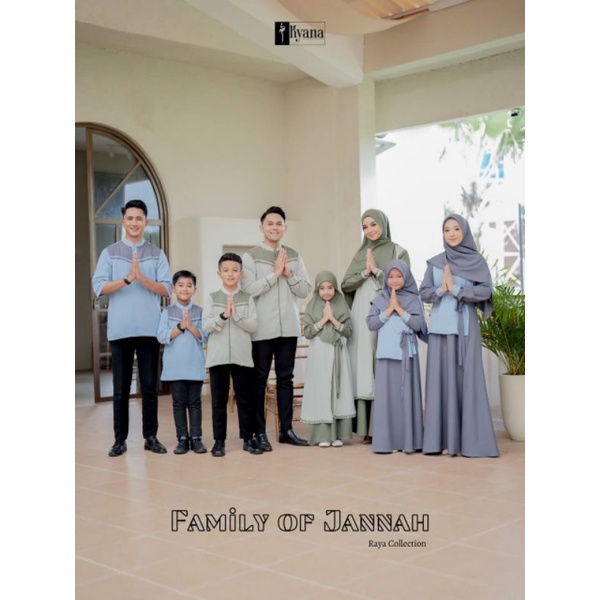 DP SARIMBIT BAJU COUPLE FAMILY OF JANNAH KYANA HIJAB