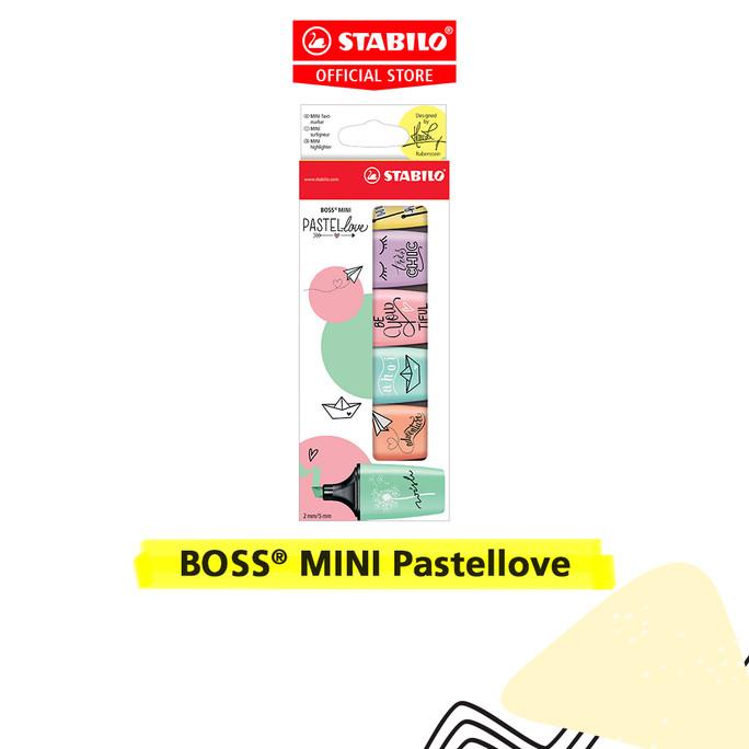 

BISA COD STABILO BOSS MINI Pastellove Wallet of 6's / Highlighter /ALAT TULIS AESTHETIC/ALAT TULIS SEKOLAH/ALAT TULIS SET/ALAT TULIS LENGKAP/ALAT TULIS ANAK/ALAT TULIS LUCU