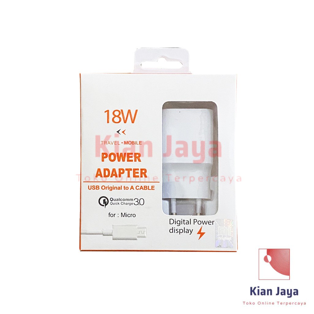 Charger Original Hp Xiaomi Redmi 1s, 2s, Note 1, 2, 3, 4, 4x, Pro Micro USB Ori 100% Travel Adaptor