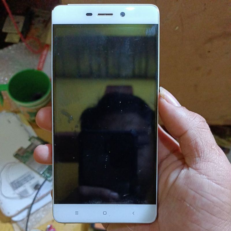 lcd ori copotan redmi 4 prada+backdor+kemera depan
