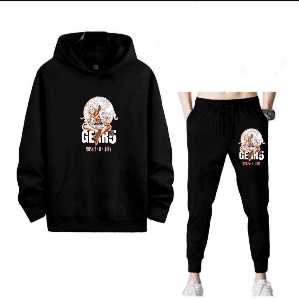 SETELAN GEAR5 JOGGER DAN HOODIE BAHAN TEBAL NYAMAN DIPAKAI TERLARIS