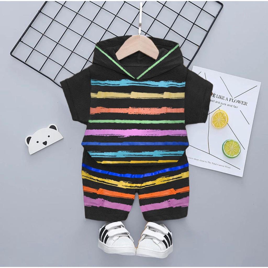 SETELAN ANAK TERBARU MOTIF KUPLUK CAT WARNA-WARNI UNTUK ANAK LAKI-LAKI DAN PEREMPUAN PAKAIAN ANAK USIA 1-5 TAHUN TERPOPULER BAJU CASUAL MASA KINI SEHARI-HARI FASHION BAYI TERLARIS HARGA TERJANGKAU BEST QUALITY