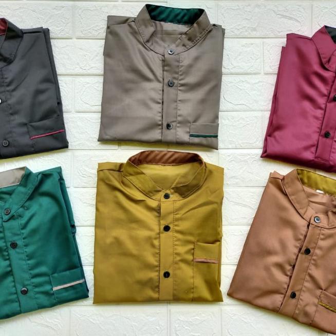 koko anak tanggung | kurta remaja | kurta pakistan anak | koko kurta - kuning/mustard, 8