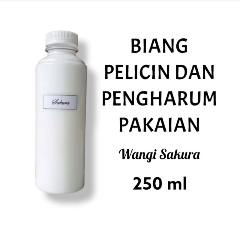 BIANG PELICIN DAN PENGHARUM PAKAIAN ( UNTUK SETRIKA) AROMA SAKURA