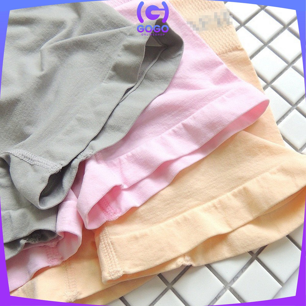 GOGO-P114 Celana Korset Bentuk Petak Boxer Celana Pendek Wanita / Korset Munafie Celana Dalam Cd Wanita Slimming Pants