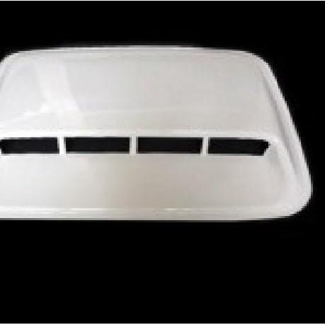 air flow putih / air flow scoop mobil fortuner