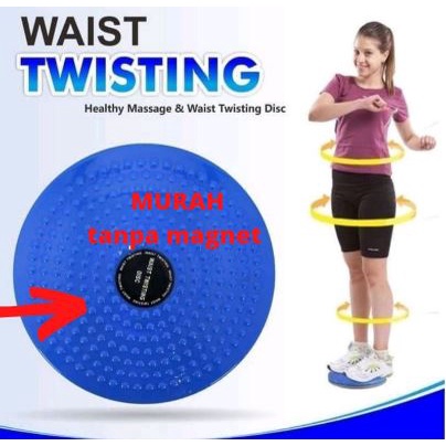 Piringan Senam Pengencang Bokong - Waist Twisting Disc / Piring Senam Alat Olahraga Putar Pelangsing Tubuh Pengecil Perut Pinggang  [MF]