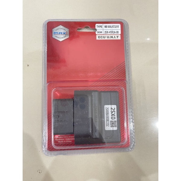 ECU YAMAHA MIO M3 / sparepart motor / ECU / Merk MAX1