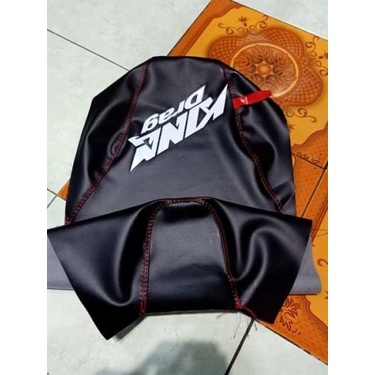 SARUNG JOK COVER UNIVERSAL KING DRAG MALAYSIA PREMIUM KULIT JOK BEAT | VARIO | GENIO | MIO | SUPRA |