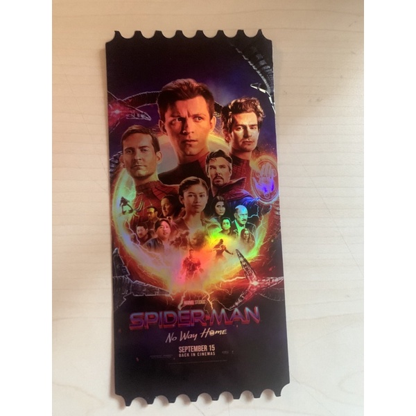 Collectible Ticket Spiderman No Way Home Thailand (booked)