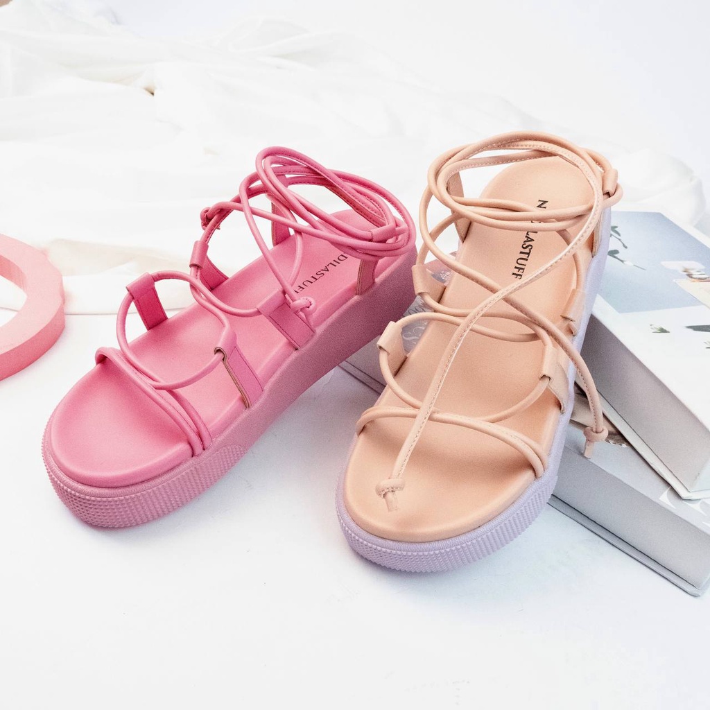 Nadilastuff Monica Sandal Tali Wanita Premium