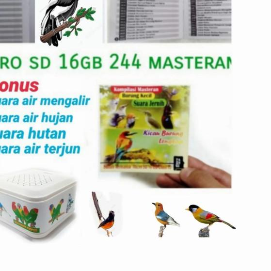 masteran burung kicau speaker audio moncer suara go juara ampuh lomba
