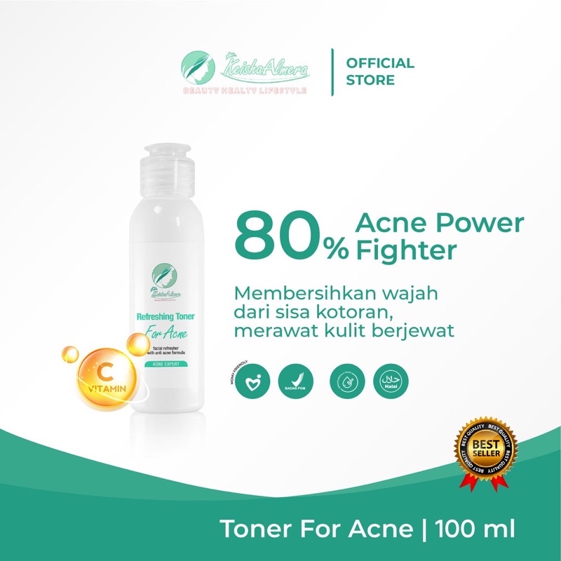Toner acne | KEISHA ALMERA SKINCARE