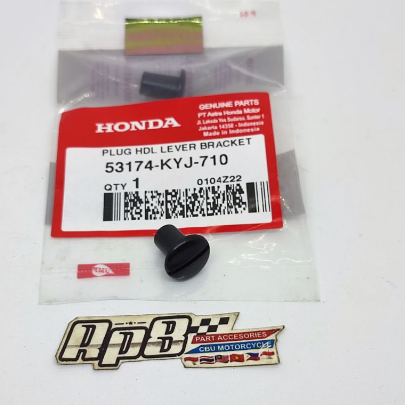 tutup lubang handle baut spion CBR 250R CBR 150 R pnp NSR