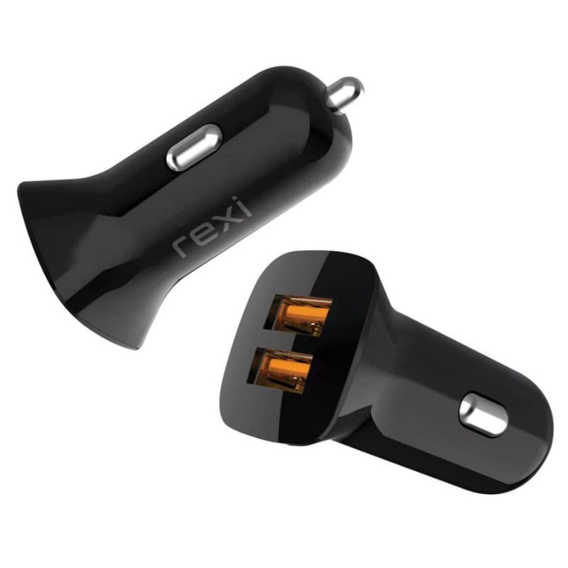 Car Charger Kit Rexi GA31-M 3.1A Max Quick Charge Dual Output