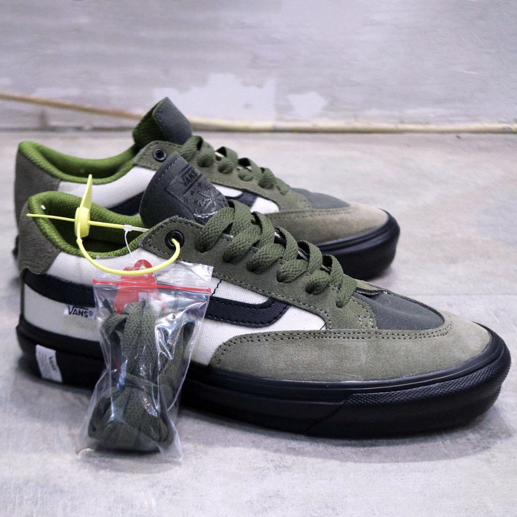 Sepatu Vans OS Premium Produk BERLE PRO GRAPE LEAF Sepatu Pria Dan Wanita - Sepatu Nyaman Bonus Kaus