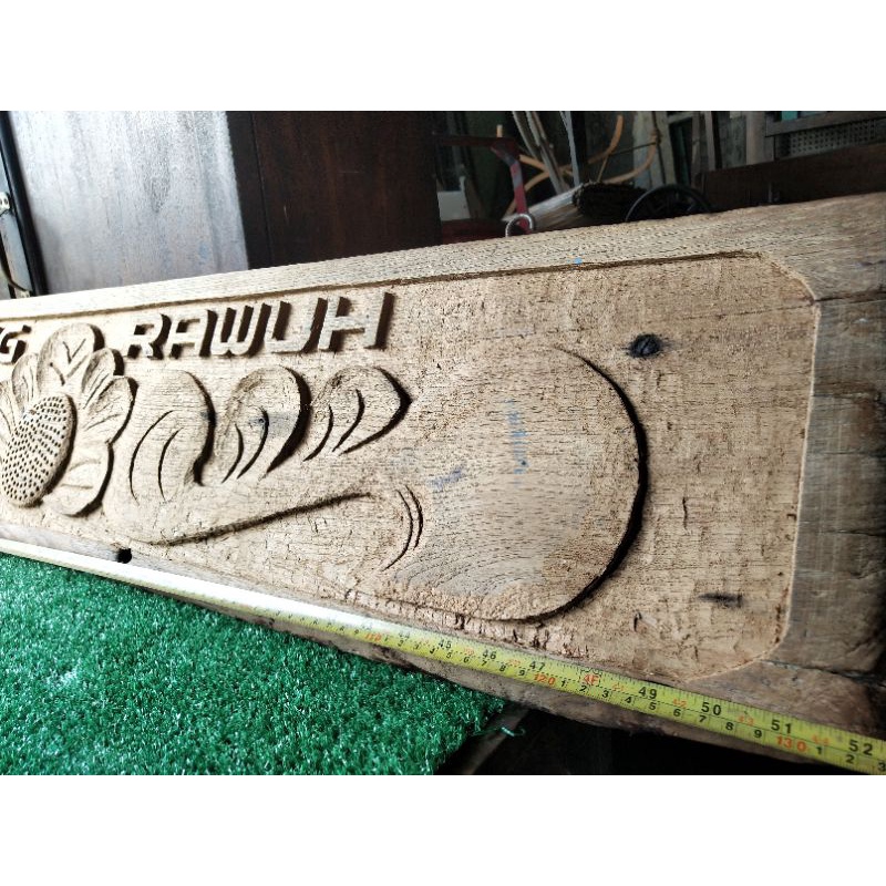 kayu jati sugeng rawuh