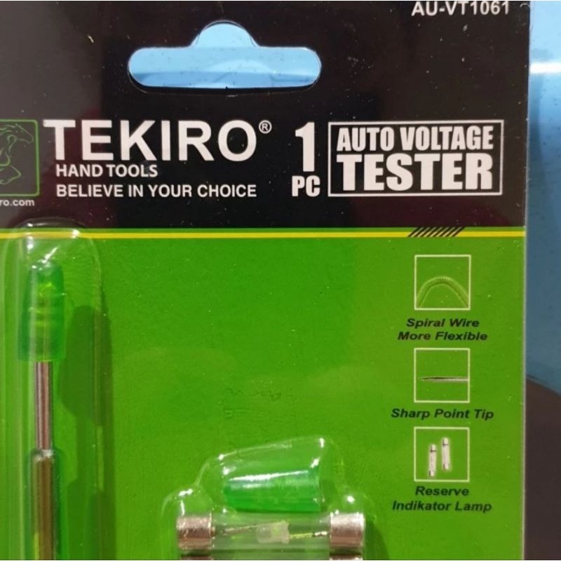 TEKIRO TESTPEN AKI TEST PEN DC OBENG TES PEN AUTO VOLTAGE
