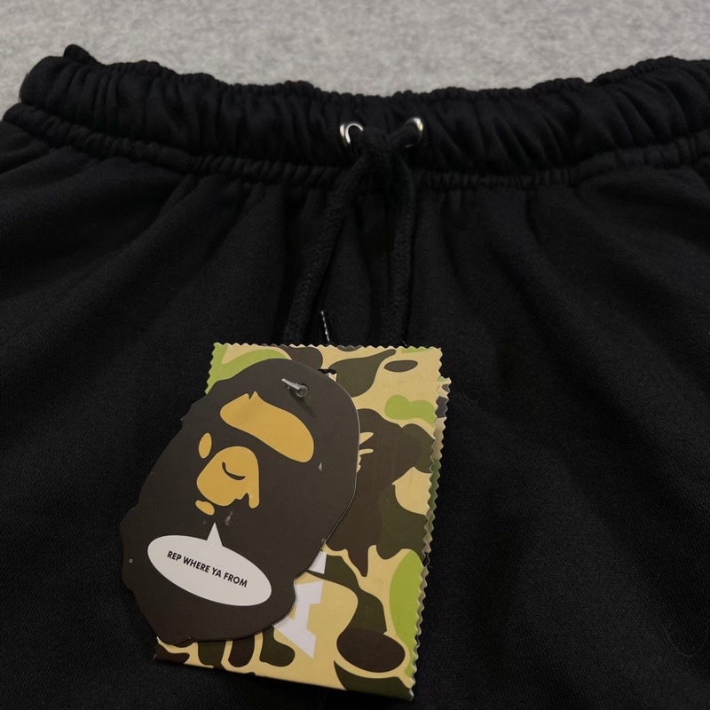 CELANA PENDEK PRIA BAPE SHARK SHORT PANTS MIRROR FULLTAG 1:1