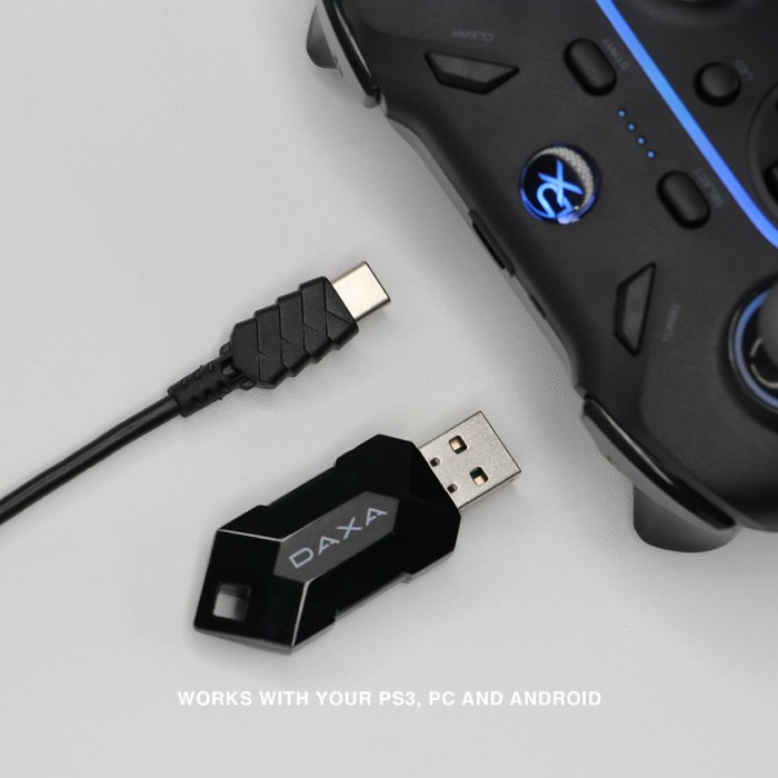 Rexus Gamepad Daxa Asteria AX1 Wireless + Wired