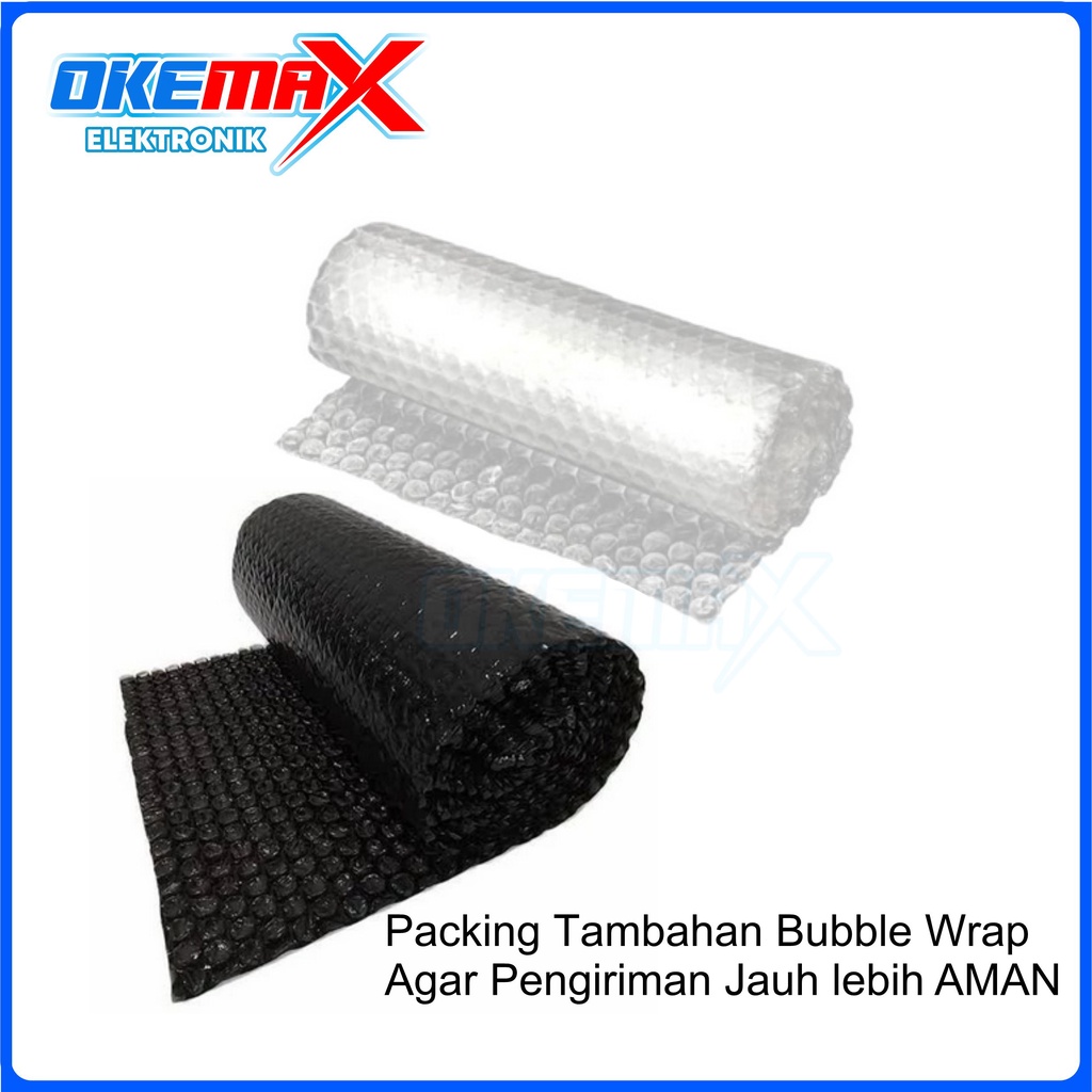 

Extra Bubble Wrap packing untuk Pengiriman