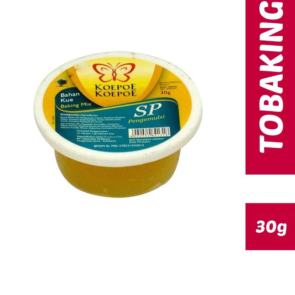 

SP KOEPOE 30 Gram Kupu Baking Mix Pengemulsi ゟ