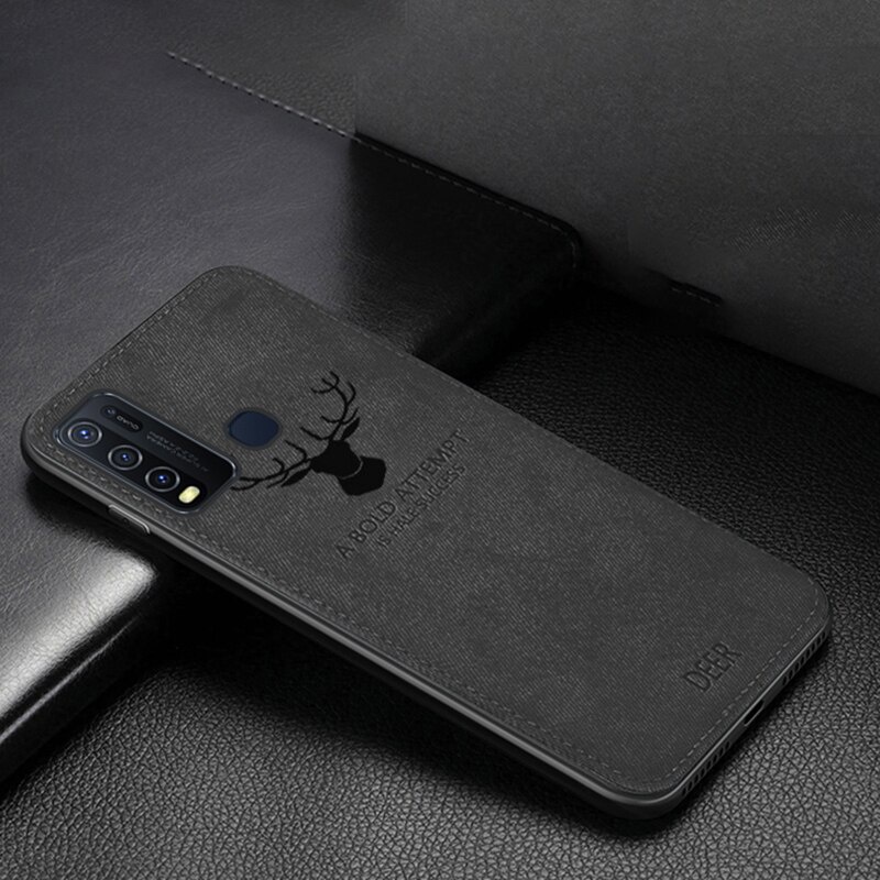 Promo Case Deer Vivo Y20 / Y20S / Y20i / Y12S Softcase Jeans Pelindung Belakang Hp