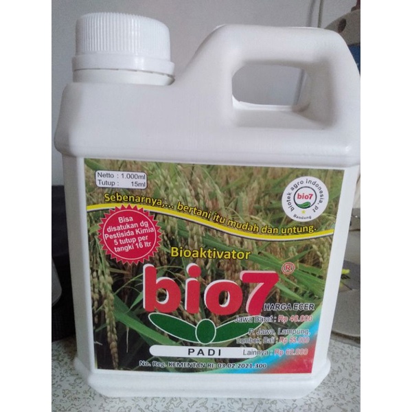 BIO7 PUPUK CAIR ORGANIK BIOAKTIFATOR ORIGINAL