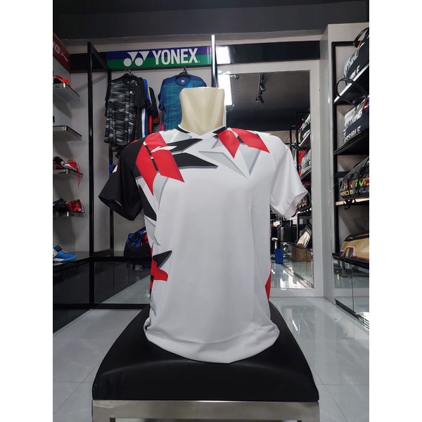 Baju Badminton Li-ning T Shirt Lining Top Player Series Tournament Original